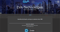 Desktop Screenshot of eva-technologies.com
