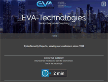 Tablet Screenshot of eva-technologies.com
